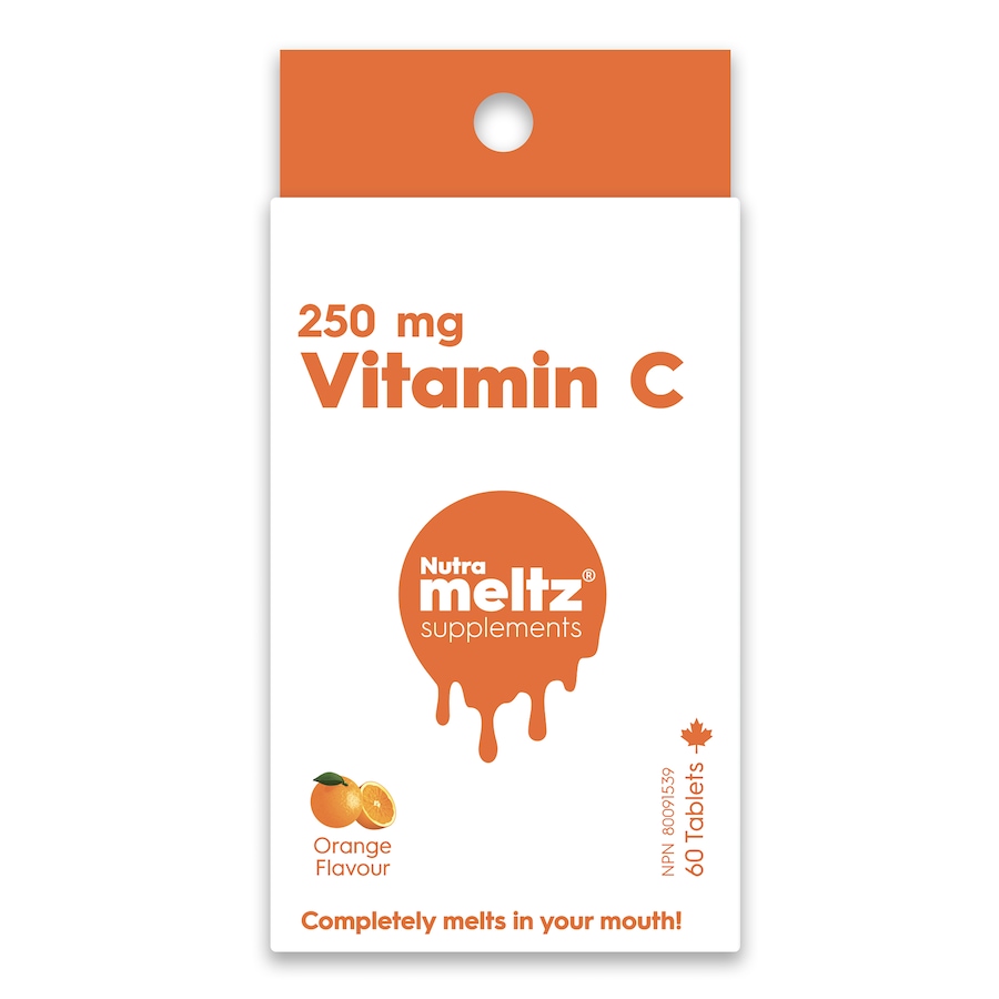 Image 707804.jpg, Product 707-804 / Price $19.99, Nutrameltz Vitamin C 250mg (60ct) from Nutrameltz on TSC.ca's Health & Fitness department
