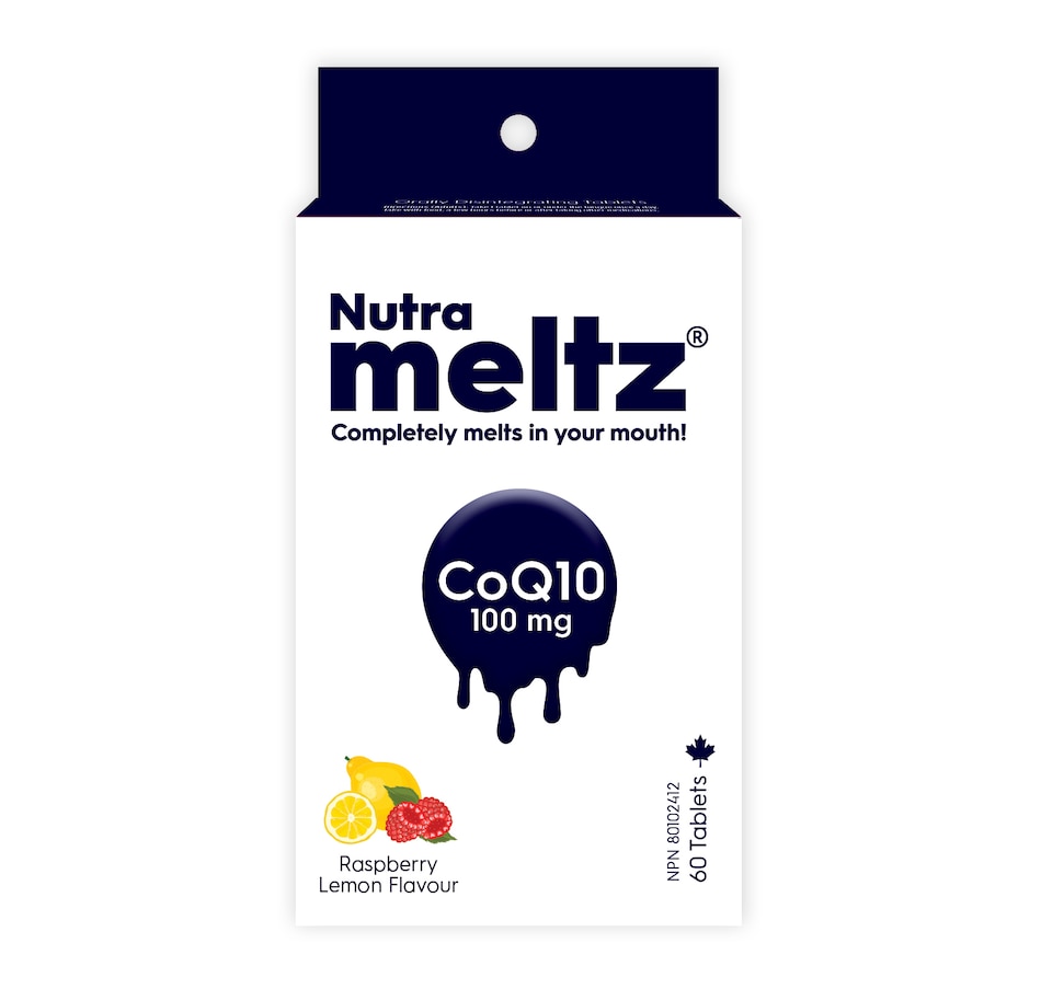 Image 707817.jpg, Product 707-817 / Price $24.99, Nutrameltz Coenzyme Q10/COQ10 100mg (60ct) from Nutrameltz on TSC.ca's Health & Fitness department