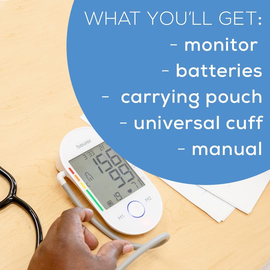 Image 707833_ALTMORE2.jpg, Product 707-833 / Price $99.99, Beurer Upper Arm Blood Pressure Monitor from beurer on TSC.ca's Health & Fitness department