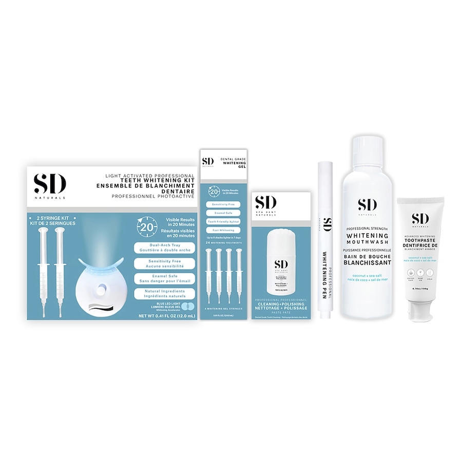 Image 707899.jpg, Product 707-899 / Price $152.00, Spa Dent Naturals Your Dentist At Home Smile Makeover Bundle 2.0 from Spa Dent SD Naturals on TSC.ca's Beauty department