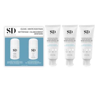 Product 707-900 / Price $59.99 , Spa Dent Naturals Brush On Booster Bundle