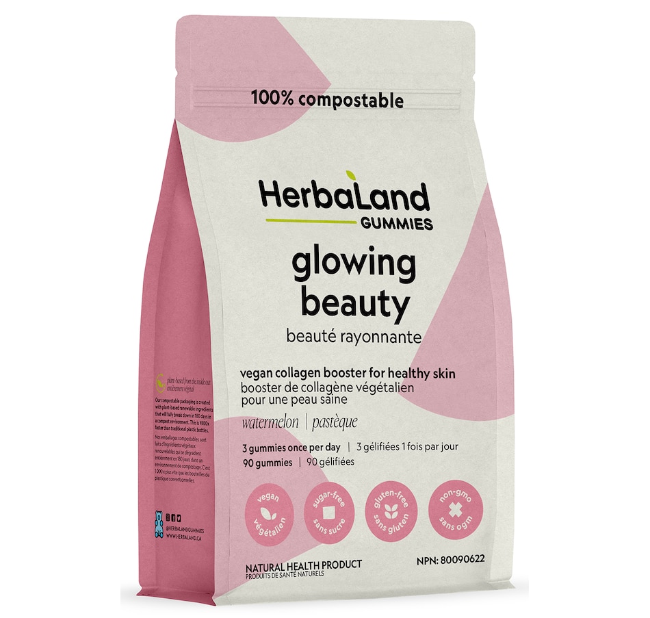 Image 707923.jpg, Product 707-923 / Price $20.00, Herbaland Beauty Glow Gummies from Herbaland Naturals on TSC.ca's Health & Fitness department