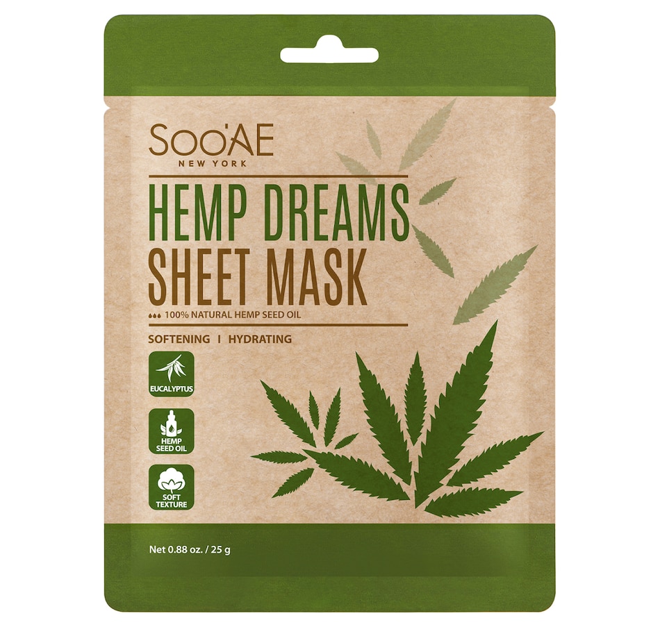 Image 707946.jpg, Product 707-946 / Price $5.00, Soo'Ae Hemp Dreams Sheet Mask from Soo'AE on TSC.ca's Beauty department