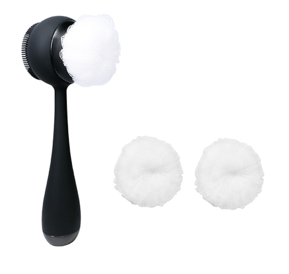 Image 707975_BLK.jpg, Product 707-975 / Price $30.00, PMD Silverscrub™ Silver Infused Loofah Replacements 2-Pack from PMD Beauty on TSC.ca's Beauty department