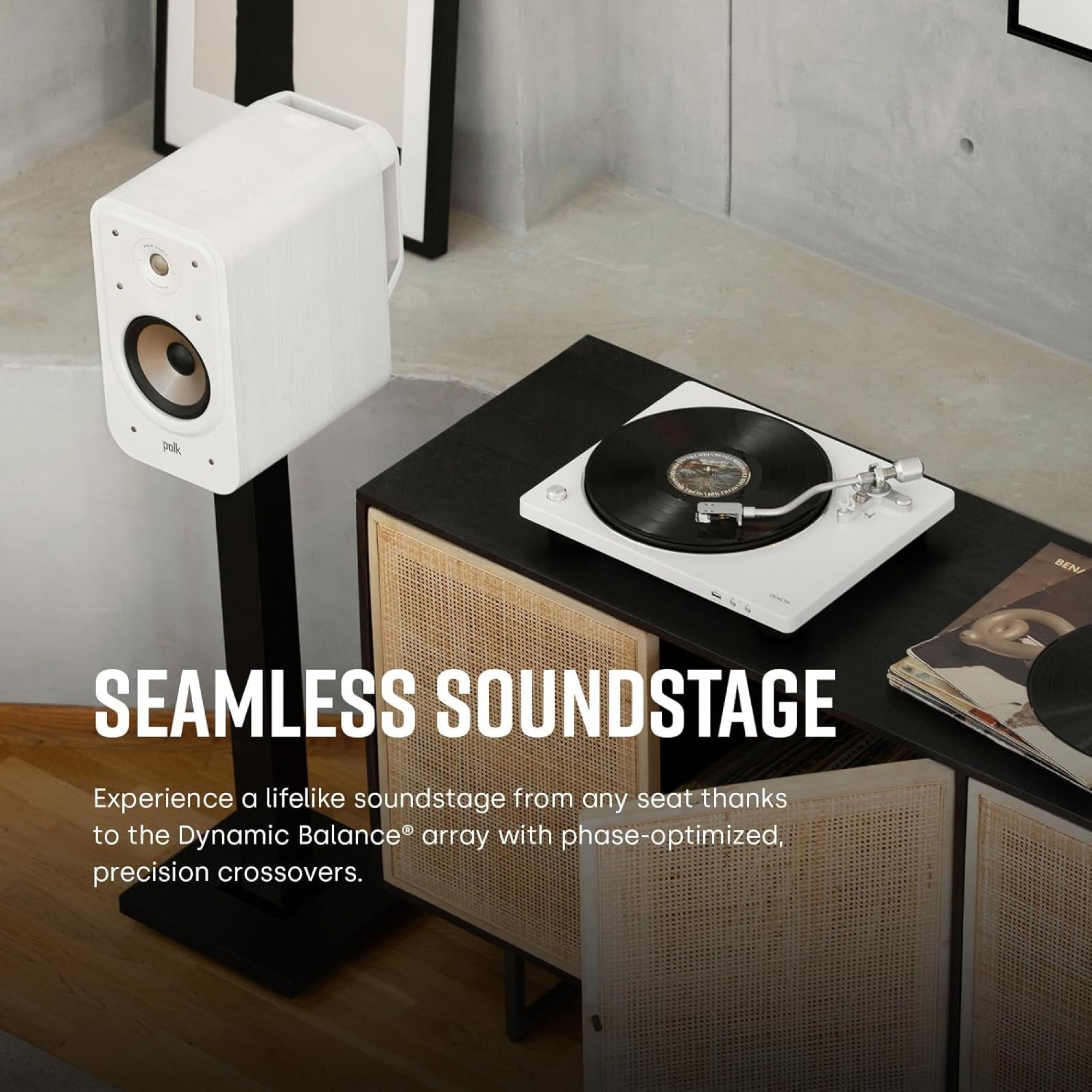 Polk Audio Signature Elite ES20 Bookshelf Speaker Hi-Res Audio