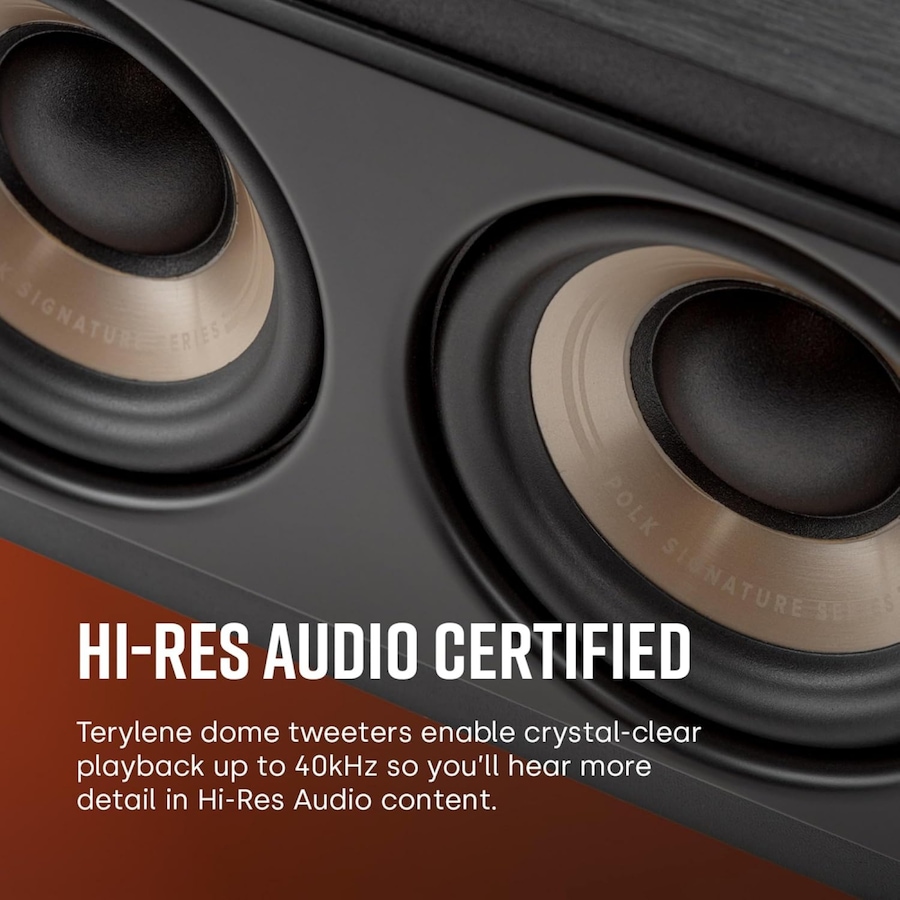 Image 707985_ALTMORE2.jpg, Product 707-985 / Price $549.00, Polk Audio Signature Elite ES35 Slim Center Channel Speaker Hi-Res Audio Certified from Polk Audio on TSC.ca's Electronics department