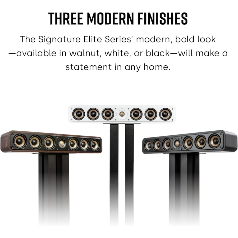 Image 707985_ALTMORE6.jpg, Product 707-985 / Price $549.00, Polk Audio Signature Elite ES35 Slim Center Channel Speaker Hi-Res Audio Certified from Polk Audio on TSC.ca's Electronics department
