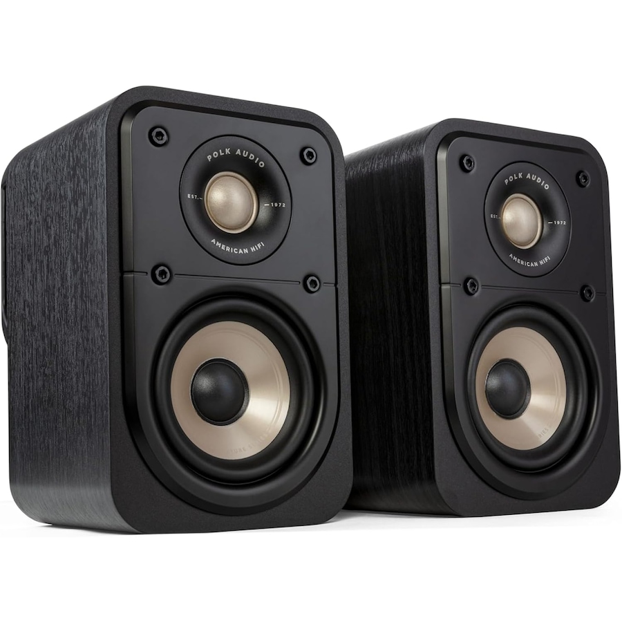 Image 707989_BLK.jpg, Product 707-989 / Price $349.00, Polk Audio Signature Elite ES10 Surround Loudspeaker Hi-Res Audio Certified (Pair) from Polk Audio on TSC.ca's Electronics department