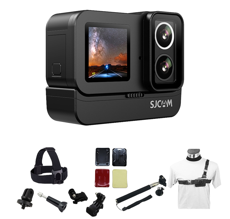 Image 707996.jpg, Product 707-996 / Price $259.99, SJCAM SJ20 Dual Lens Action Camera Bundle from SJCAM on TSC.ca's Electronics department