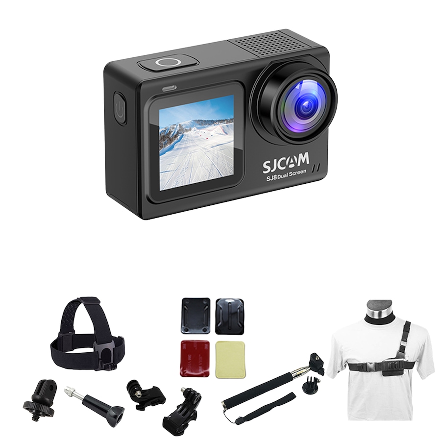Image 707997.jpg, Product 707-997 / Price $199.99, SJCAM SJ8 Dual Screen Camera Bundle from SJCAM on TSC.ca's Electronics department