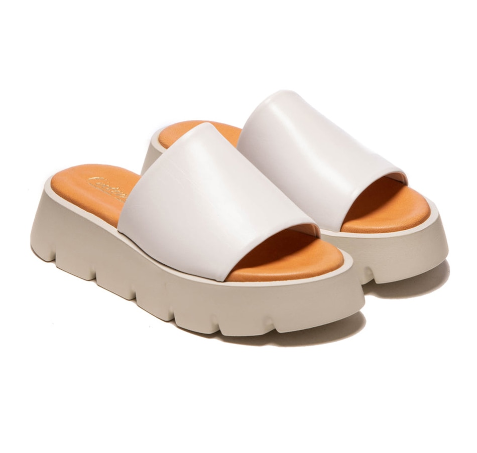Clothing & Shoes - Shoes - Sandals - L'Intervalle Baco Platform Slide ...