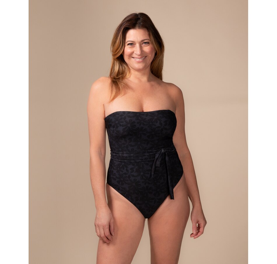 Image 708045_DAISI.jpg, Product 708-045 / Price $89.99, Byron Bay Harper Bandeau One Piece Swimsuit from Byron Bay on TSC.ca's Clothing & Shoes department