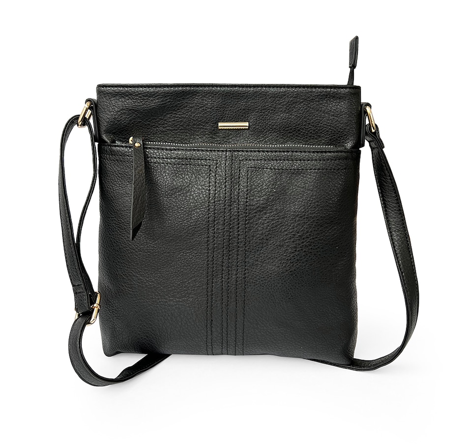 Image 708266_BLK.jpg, Product 708-266 / Price $45.00, Nicci Crossbody with Front Zipper Pocket from NICCI on TSC.ca's Fashion department