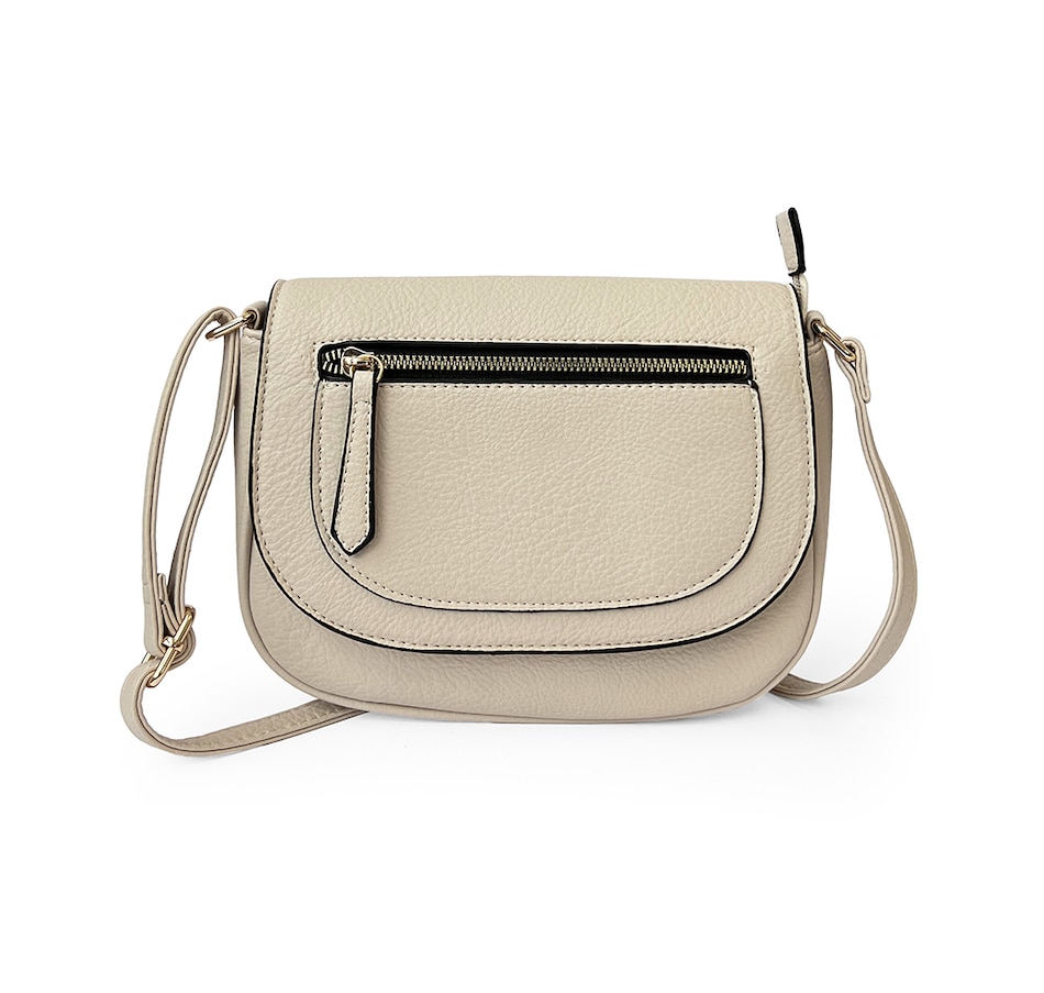 Image 708267_IVR.jpg, Product 708-267 / Price $45.00, Nicci Crossbody with Flap Closure from Nicci Handbags on TSC.ca's Clothing & Shoes department