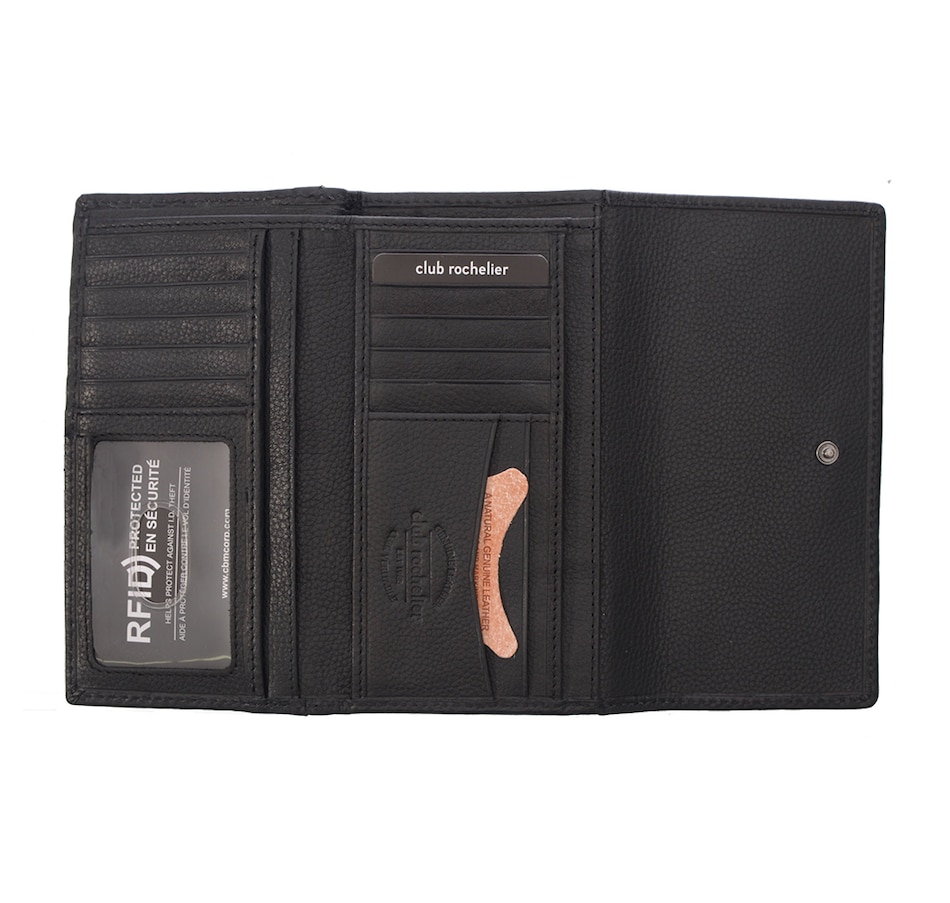 Image 708283_ALTMORE2.jpg, Product 708-283 / Price $80.00, Club Rochelier Medium Full Leather Ladies' Clutch from Club Rochelier on TSC.ca's Fashion department