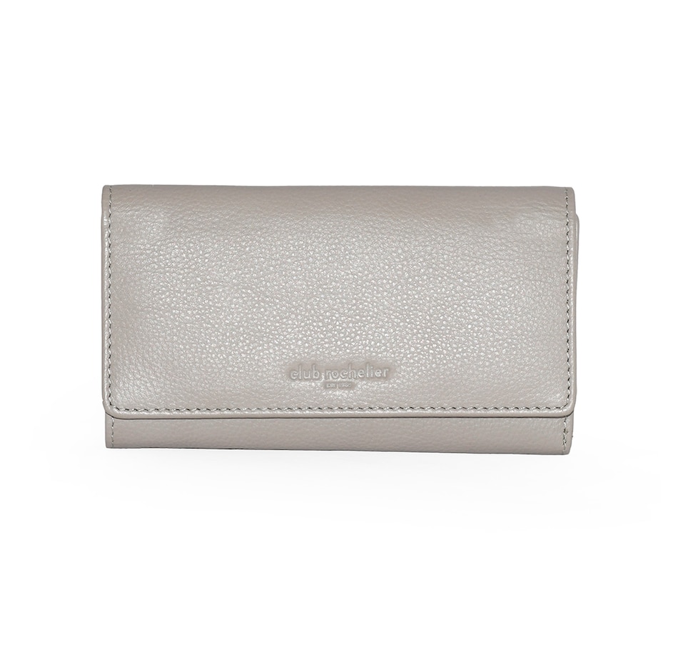 Image 708283_TPE.jpg, Product 708-283 / Price $80.00, Club Rochelier Medium Full Leather Ladies' Clutch from Club Rochelier on TSC.ca's Fashion department