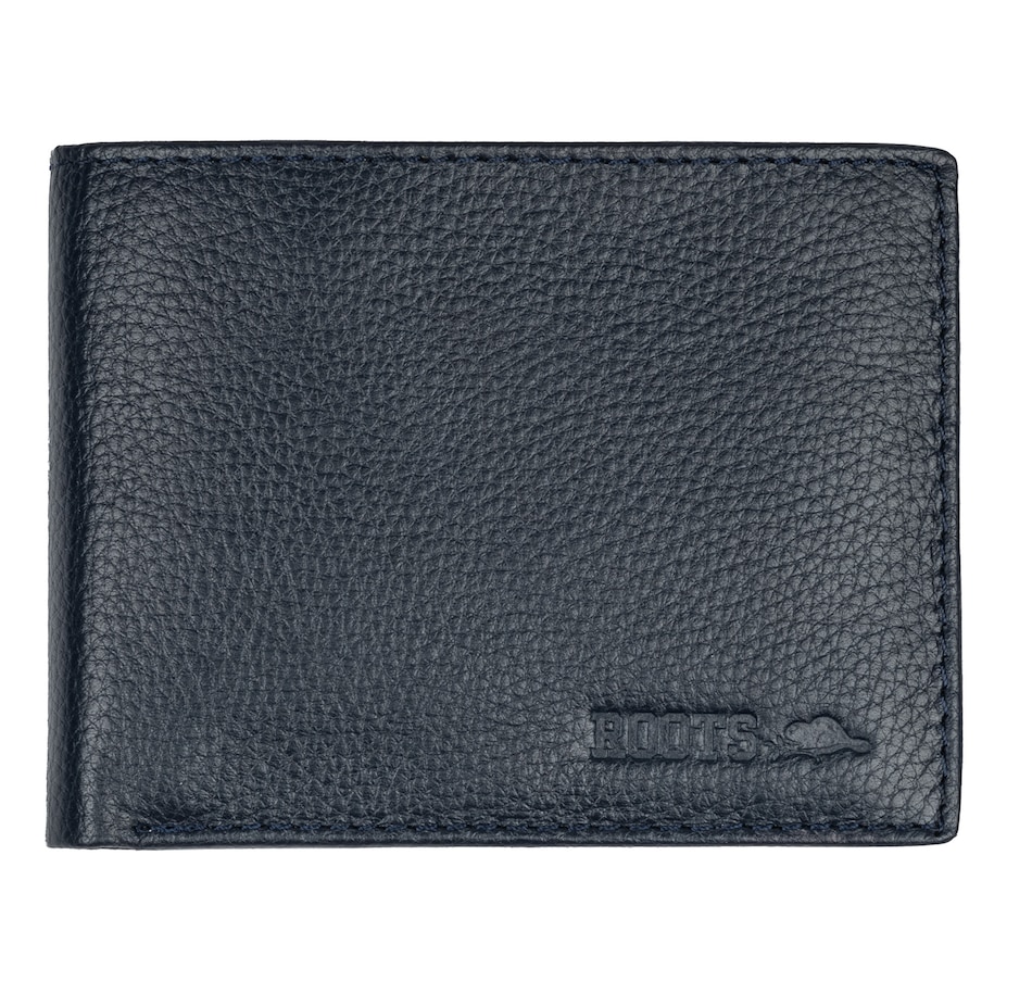 Image 708324_NVY.jpg, Product 708-324 / Price $60.00, Roots Slimfold Wallet With Removable ID from ROOTS on TSC.ca's Fashion department