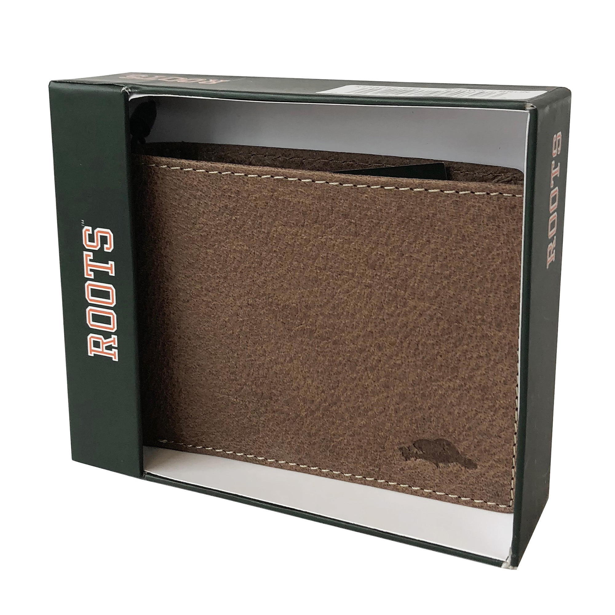 Roots Wallets Slim Mens Wallet With Back ID Window