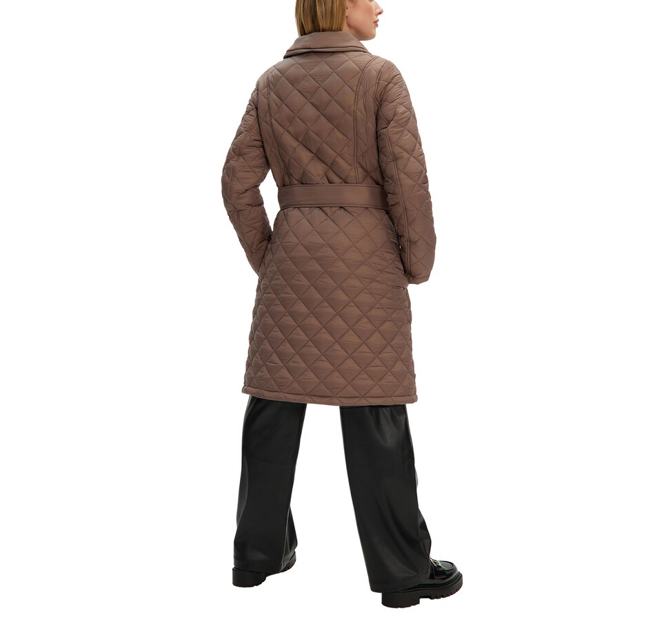 Image 708345_ALTMORE4.jpg, Product 708-345 / Price $270.00, Noize Sissel Diamond Quilt Long Lightweight Puffer from Noize on TSC.ca's Fashion department