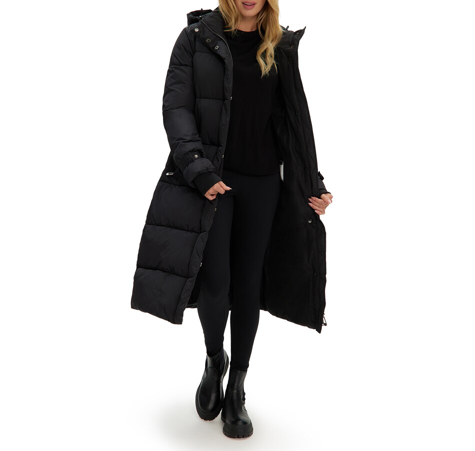 Image 708352_BLK.jpg, Product 708-352 / Price $370.00, Noize Mara Colour Blocked Cropped Puffer from Noize on TSC.ca's Fashion department
