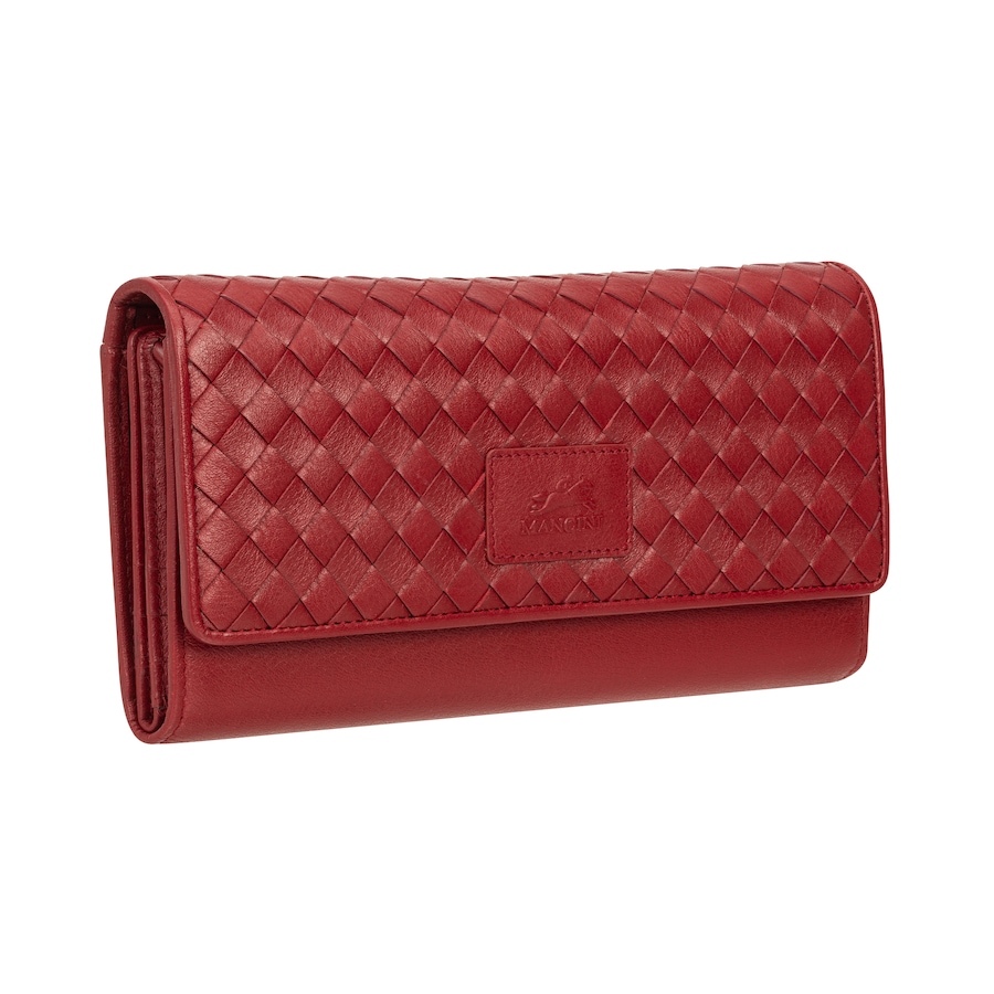 Image 708413_ALTMORE1.jpg, Product 708-413 / Price $129.99, Mancini Basketweave Collection Ladies RFID Secure Quadruple Fold Wallet from Mancini Fine Leather on TSC.ca's Fashion department