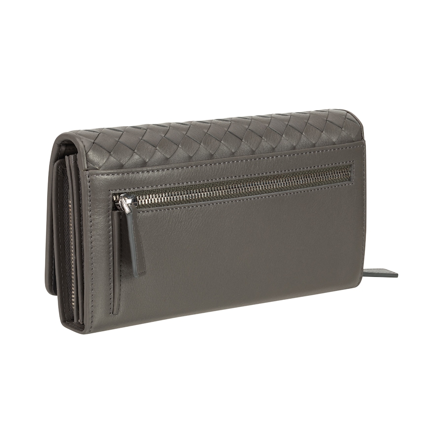 Image 708414_ALTMORE2.jpg, Product 708-414 / Price $94.99, Mancini Basketweave Collection Ladies RFID Secure Clutch Wallet from Mancini Fine Leather on TSC.ca's Fashion department