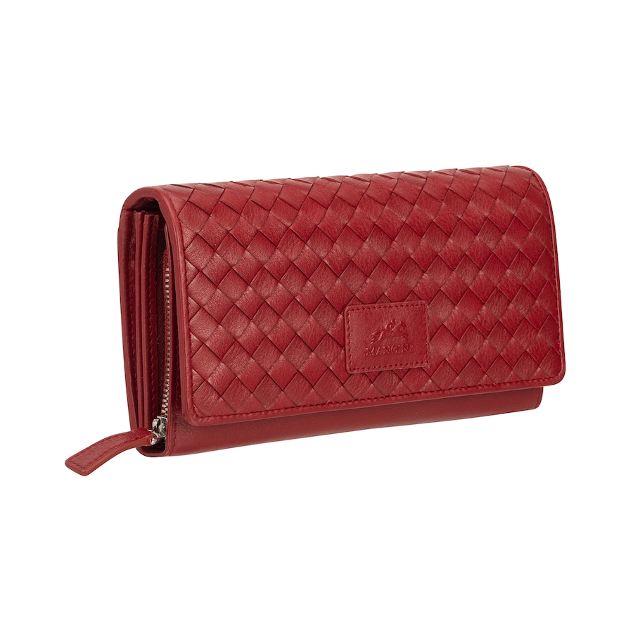 Image 708414_ALTMORE6.jpg, Product 708-414 / Price $94.99, Mancini Basketweave Collection Ladies RFID Secure Clutch Wallet from Mancini Fine Leather on TSC.ca's Fashion department