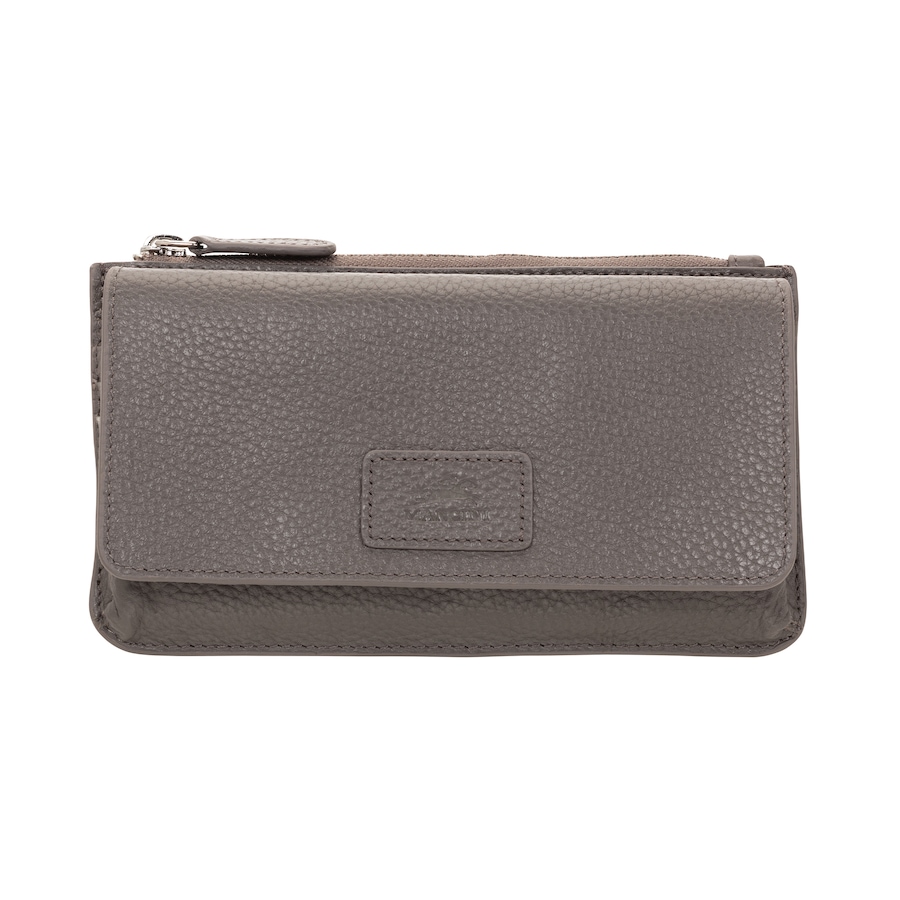 Image 708423_GRY.jpg, Product 708-423 / Price $89.99, Mancini Pebbled Collection Ladies RFID Secure Crossbody Wallet from Mancini Fine Leather on TSC.ca's Fashion department