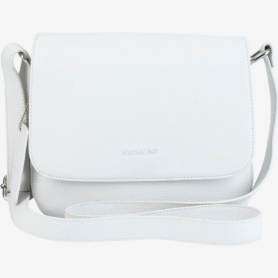 Image 708430_WHT.jpg, Product 708-430 / Price $109.99, Mancini Pebbled Collection Amy Crossbody Bag from Mancini Fine Leather on TSC.ca's Fashion department