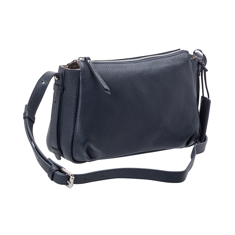 Image 708433_NVY.jpg, Product 708-433 / Price $84.99, Mancini Pebbled Collection Charlize Crossbody Bag from Mancini Fine Leather on TSC.ca's Fashion department