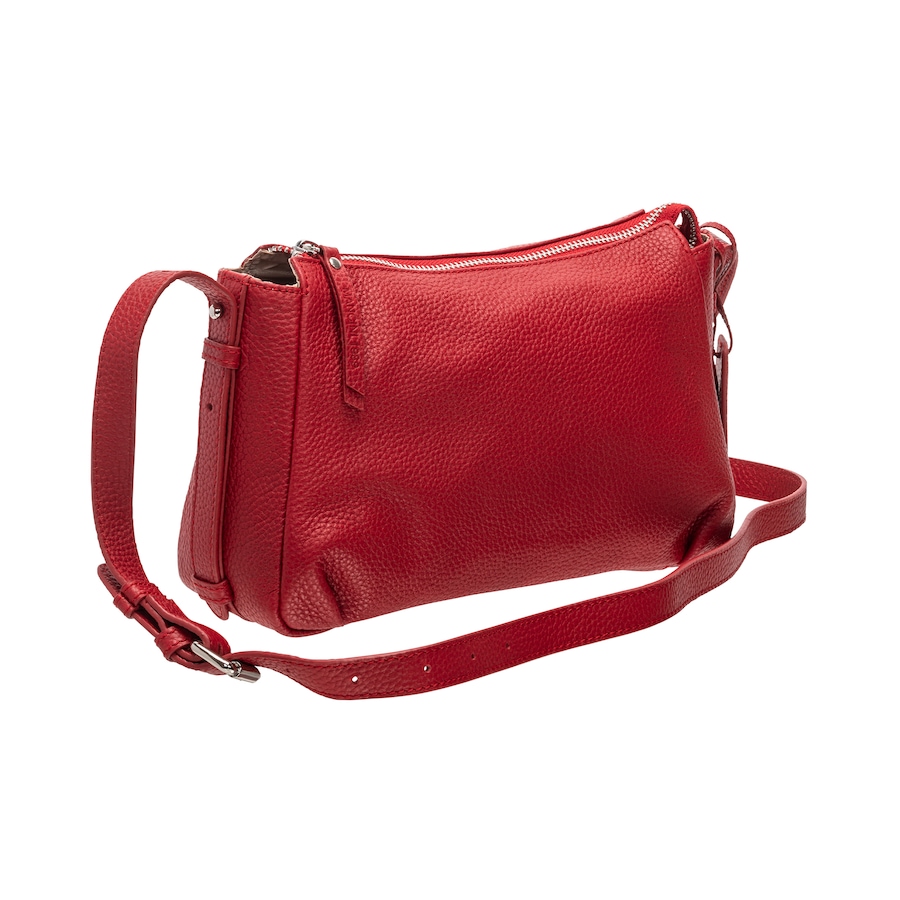 Image 708433_RED.jpg, Product 708-433 / Price $84.99, Mancini Pebbled Collection Charlize Crossbody Bag from Mancini Fine Leather on TSC.ca's Fashion department