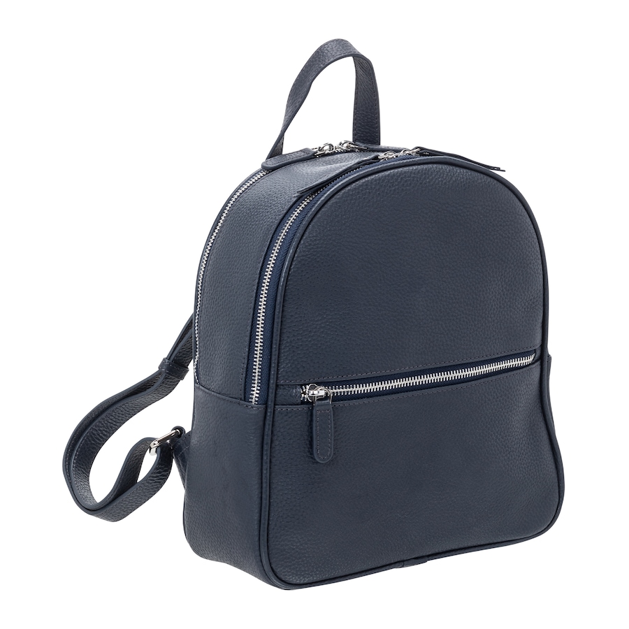 Image 708439_NVY.jpg, Product 708-439 / Price $129.99, Mancini Pebbled Collection Audrey Backpack from Mancini Fine Leather on TSC.ca's Fashion department
