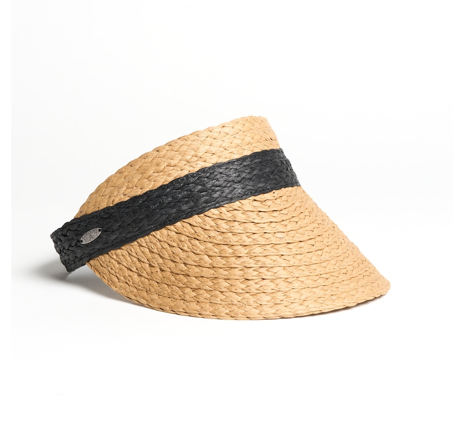Image 708493_NAT.jpg, Product 708-493 / Price $29.00, Canadian Hat Vero Paper Straw Visor from Canadian Hat on TSC.ca's Fashion department