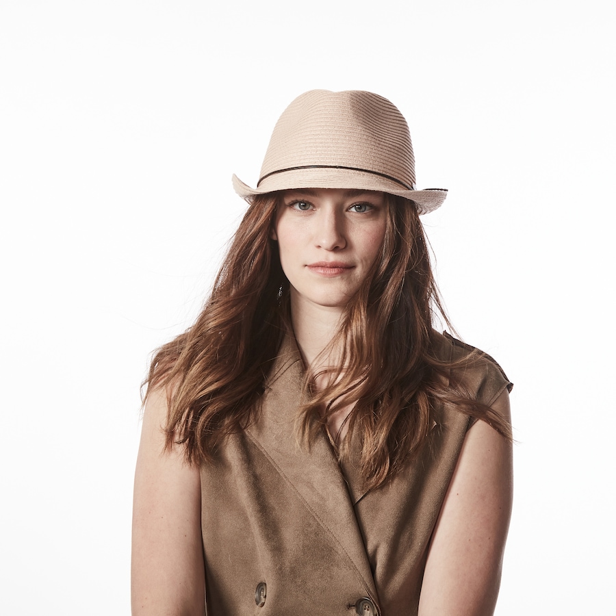 Image 708495_PNK.jpg, Product 708-495 / Price $35.00, Canadian Hat Fancia Paper Straw Fedora from Canadian Hat on TSC.ca's Fashion department