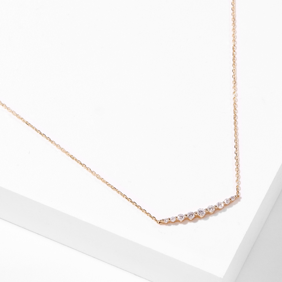 Image 708600.jpg, Product 708-600 / Price $629.99, 10K Yellow Gold 0.27 ctw Diamond Necklace from Diamond Show on TSC.ca's Jewellery department