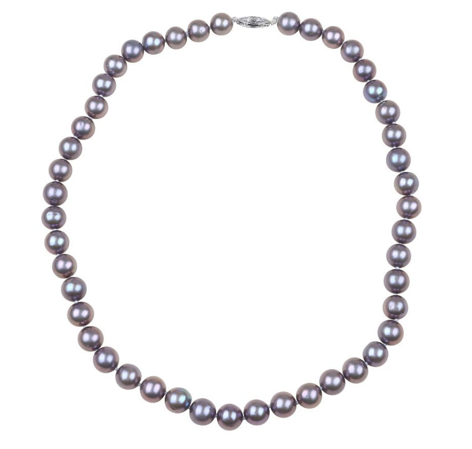 Image 708688_GRY.jpg, Product 708-688 / Price $52.99, Sugoi Pearls Chocolate 18" Genuine Pearl Necklace from Sugoi Pearls on TSC.ca's Jewellery department