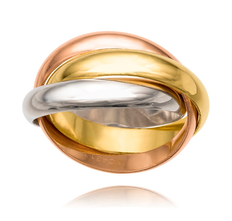 Image 708937_ALTMORE1.jpg, Product 708-937 / Price $2,995.00, Unisex 18KT Tri-Colour 'CARTIER' Trinity Ring from Estate Originals on TSC.ca's Jewellery department
