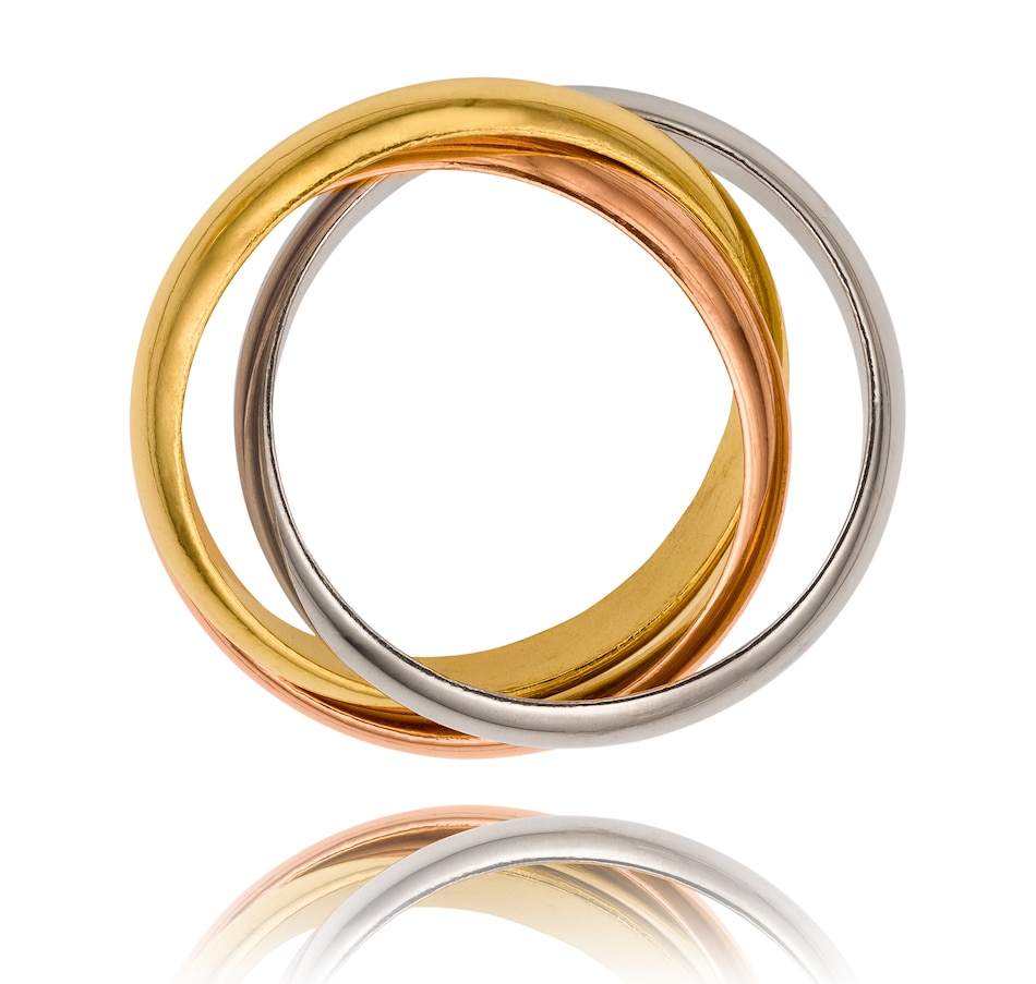 Image 708937_ALTMORE2.jpg, Product 708-937 / Price $2,995.00, Unisex 18KT Tri-Colour 'CARTIER' Trinity Ring from Estate Originals on TSC.ca's Jewellery department