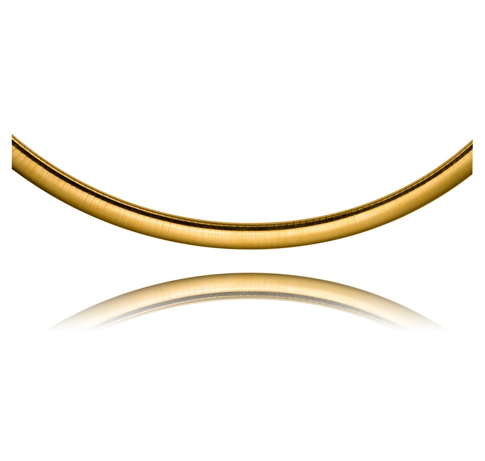 Image 708969.jpg, Product 708-969 / Price $5,395.00, Italian Made 14KT Yellow Gold Omega Link Necklace from Estate Originals on TSC.ca's Jewellery department