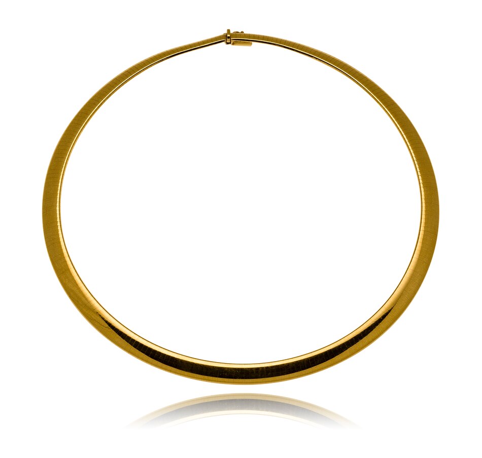 Image 708969_ALTMORE1.jpg, Product 708-969 / Price $5,395.00, Italian Made 14KT Yellow Gold Omega Link Necklace from Estate Originals on TSC.ca's Jewellery department