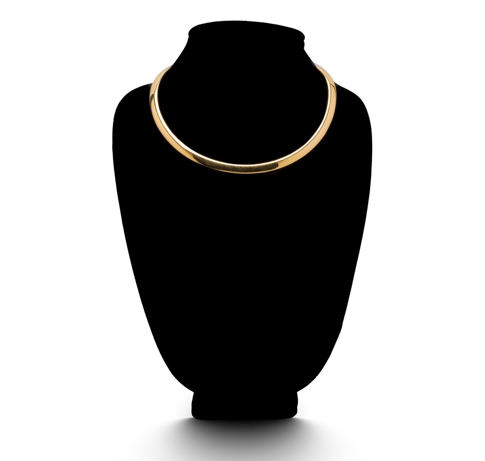 Image 708969_ALTMORE3.jpg, Product 708-969 / Price $5,395.00, Italian Made 14KT Yellow Gold Omega Link Necklace from Estate Originals on TSC.ca's Jewellery department