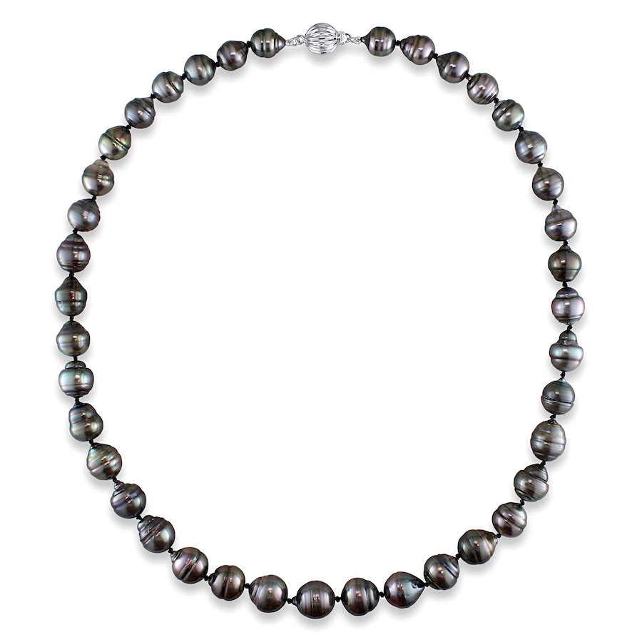 Image 708991_ALTMORE1.jpg, Product 708-991 / Price $799.99, 14K White Gold 8-11mm Tahitian Pearl Strand Necklace from The Vault on TSC.ca's Jewellery department