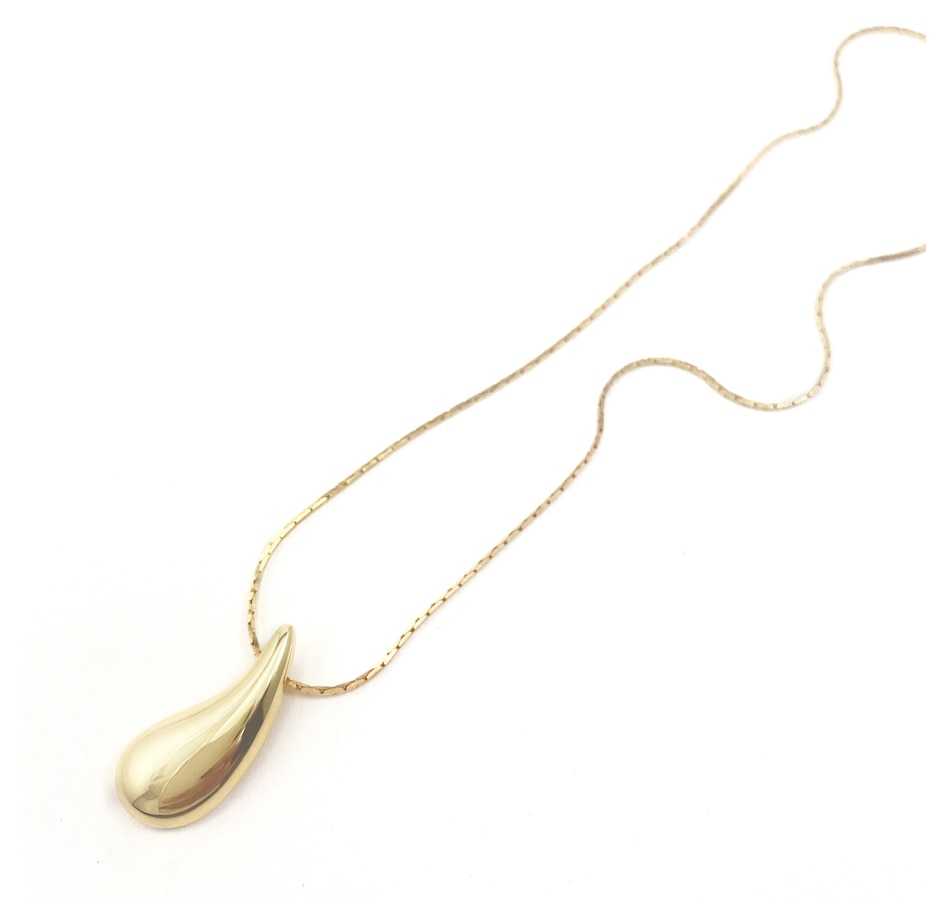 Image 709035_GLD.jpg, Product 709-035 / Price $125.00, BIKO Waterway Single Pendant Necklace from Biko on TSC.ca's Jewellery department
