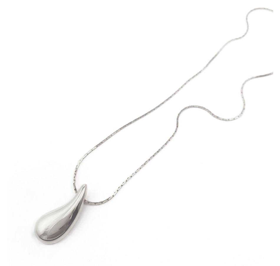 Image 709035_SIL.jpg, Product 709-035 / Price $125.00, BIKO Waterway Single Pendant Necklace from Biko on TSC.ca's Jewellery department
