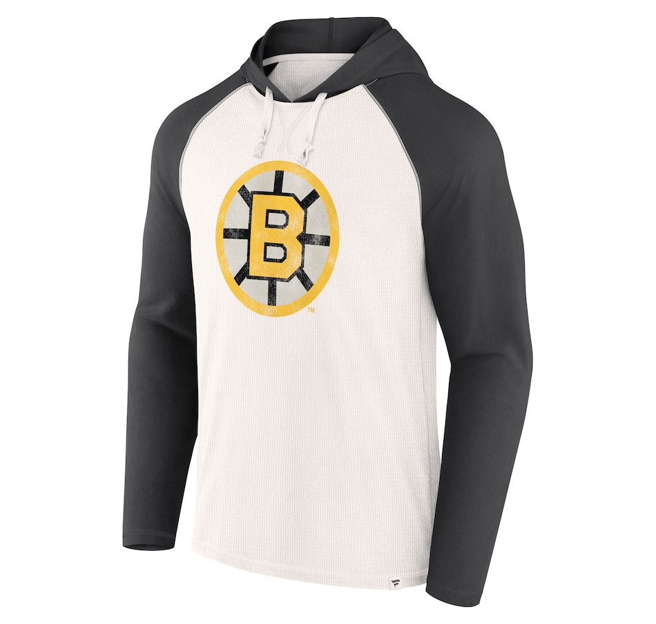 Image 709324_ALTMORE1.jpg, Product 709-324 / Price $89.99, Men's Fanatics Boston Bruins Vintage Winger Pullover Hoodie from Fanatics on TSC.ca's Sports department