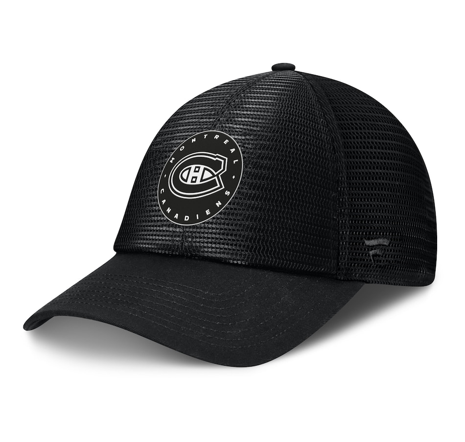 Image 709367.jpg, Product 709-367 / Price $39.99, Men's Montreal Canadiens Fanatics Black Sin Bin Mesh Adjustable Hat from Fanatics on TSC.ca's Sports department