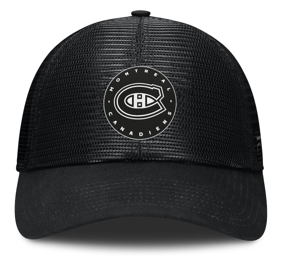 Image 709367_ALTMORE1.jpg, Product 709-367 / Price $39.99, Men's Montreal Canadiens Fanatics Black Sin Bin Mesh Adjustable Hat from Fanatics on TSC.ca's Sports department