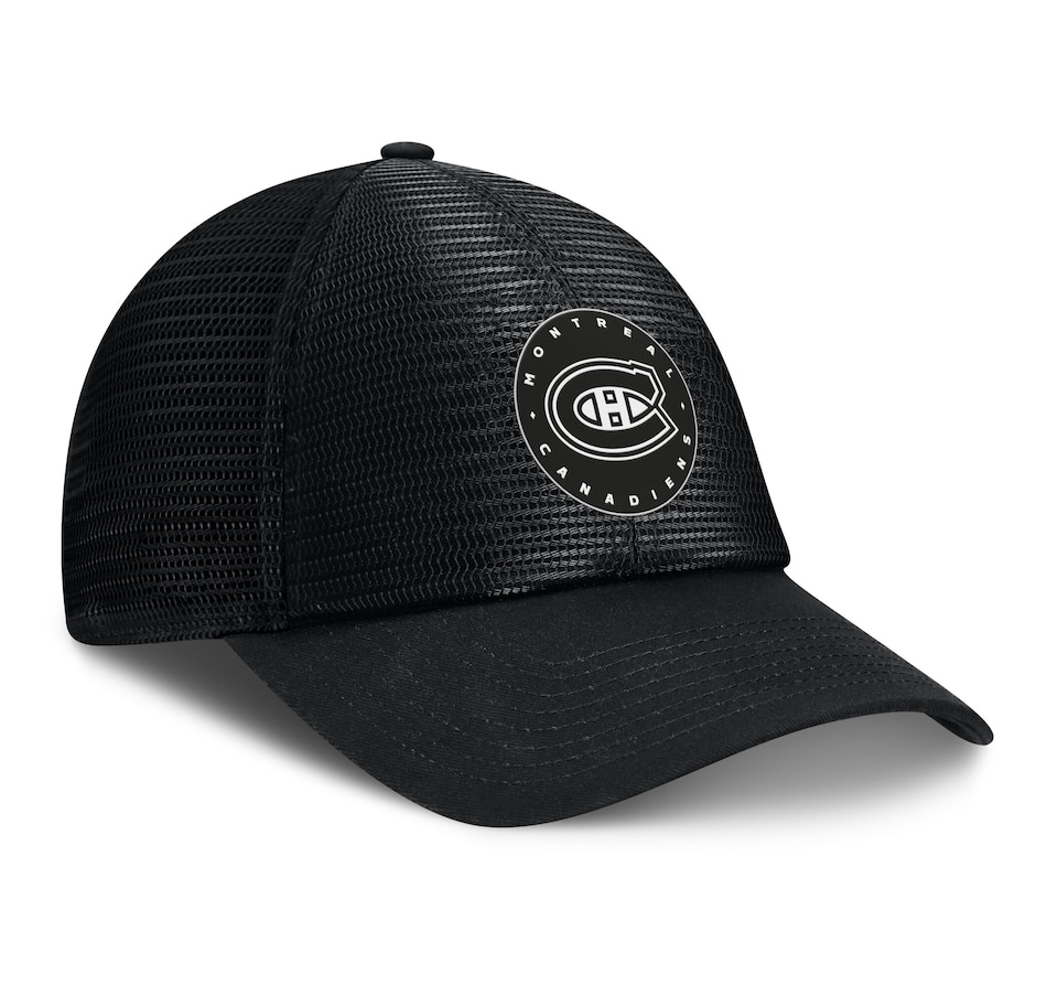 Image 709367_ALTMORE2.jpg, Product 709-367 / Price $39.99, Men's Montreal Canadiens Fanatics Black Sin Bin Mesh Adjustable Hat from Fanatics on TSC.ca's Sports department