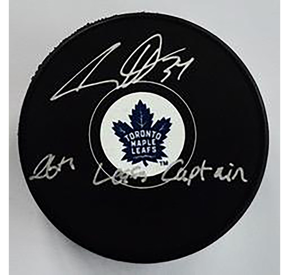 Image 709439.jpg, Product 709-439 / Price $349.99, Fanatics Authentic Auston Matthews Toronto Maple Leafs 26th Captain Inscribed Game Model Puck from Fanatics on TSC.ca's Sports department