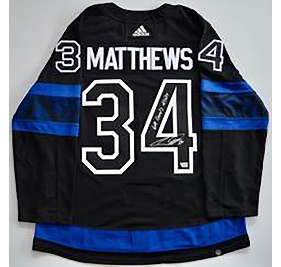 Image 709440.jpg, Product 709-440 / Price $1,199.99, Fanatics Authentic Auston Matthews Toronto Maple Leafs Black Adidas 69 Goals Inscribed Jersey from Fanatics on TSC.ca's Sports department